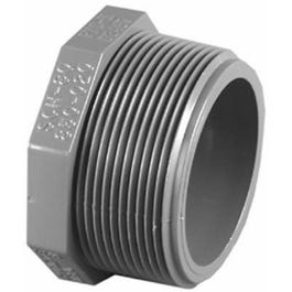 Schedule 80 PVC MPT Plug, 2-In.