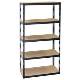Shelving Unit, 5 Shelves, Steel, 12 x 30 x 60-In.