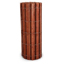 Snow Fence, Red-Stained Wood & Galvanized Wire, 4 x 50-Ft.