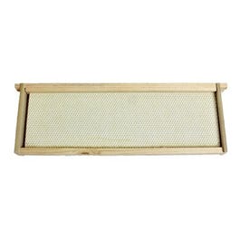 Super Beehive Frame With Foundation, Medium or Honey, Wooden, 5-Pk.