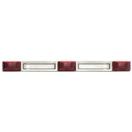 Trailer Identification Bar Light, Red, 80-In. Wide