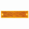 Trailer Reflector, Rectangular, Amber, 4-3/8 x 1-1/8-In.
