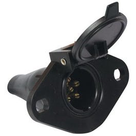 Vehicle End Connector, 6-Way Round