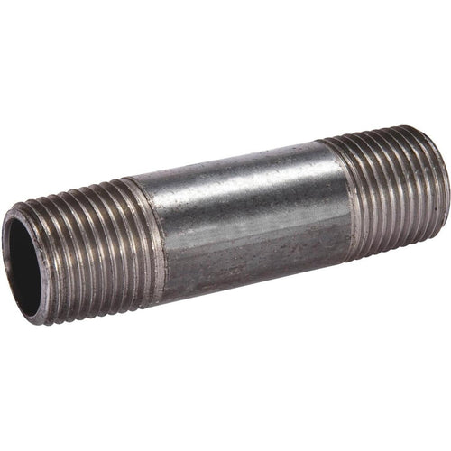 Southland 1/2 In.x 12 In. Schedule 40 Welded Steel Black Iron Nipple