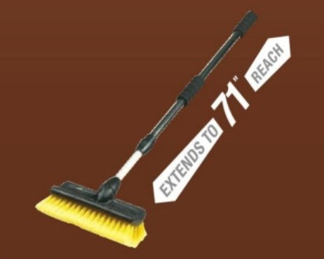 Hopkins 10 Bi-Level Wash Brush Extends to 71
