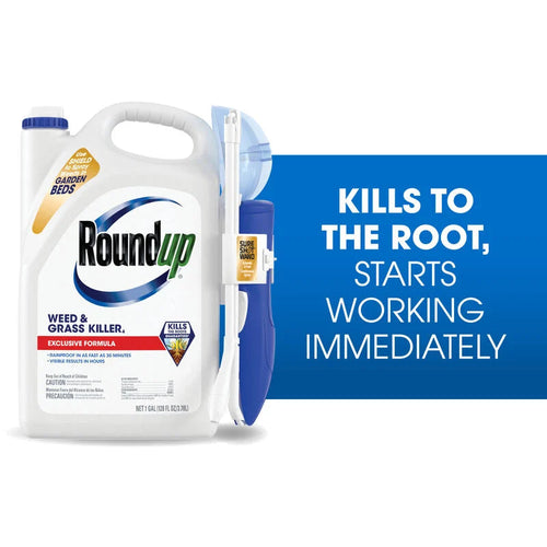 Roundup® Weed & Grass Killer₄ with Sure Shot Wand®