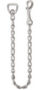 Weaver Leather Barcoded 724 Lead Chain, 24, Nickel Plated