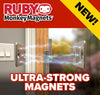 Ruby Monkey Magnets Ultra-Thin Magnetic Plates