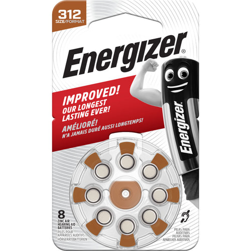 Energizer® Hearing Aid Batteries 312