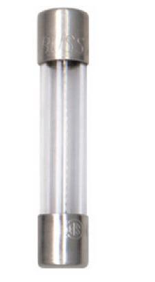 Cooper Bussmann Glass Tube Fuse, Type AGC, Fast-Acting, 2-Amp, 250-Volt, 5-Pk.