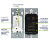 Leviton Toggle Slide Dimmer Switch for Dimmable LED, CFL, and Incandescent Lighting