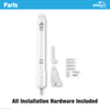 Wright Products Standard Duty Pneumatic Screen and Storm Door Closer with EZ-HOLD
