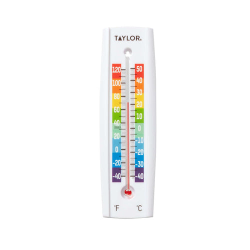 Taylor Wall Tube Thermometer with Key Holder