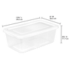 Sterilite 6 Qt. Storage Box
