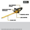 DeWalt 20V MAX* 22-In. Cordless Hedge Trimmer (Tool Only)