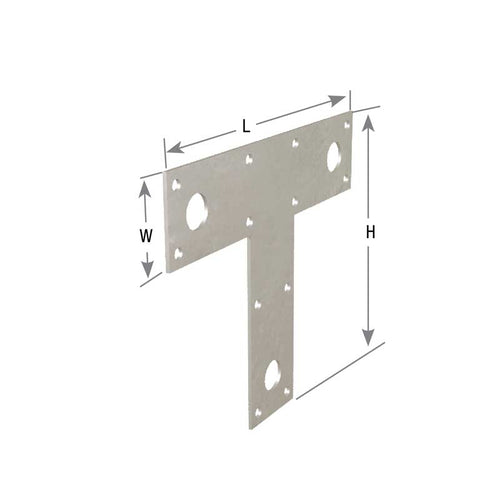 USP Lumber T6 6 Post T Straps