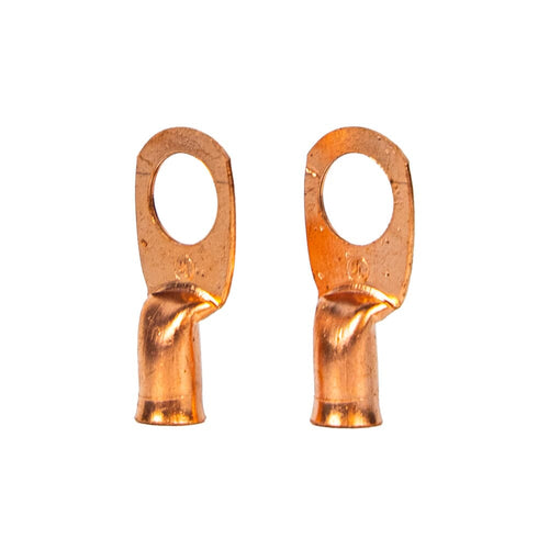 Forney 60104 Lug for Number 4 Cable 1/2 in Stud Premium Copper