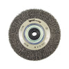 Forney Industries Command PRO Wire Wheel, Crimped, 6 in x .014 in x 1/2 in - 5/8 in