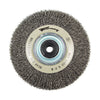 Forney Industries Command PRO Wire Wheel, Crimped, 6 in x .014 in x 1/2 in - 5/8 in