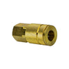 Forney Industries Tru-Flate Style Coupler, 1/4 in x 3/8 in FNPT