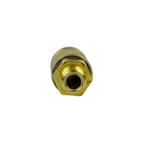 Forney Industries Lincoln Style Coupler, 1/4 in x 1/4 in MNPT