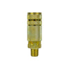 Forney Industries Lincoln Style Coupler, 1/4 in x 1/4 in MNPT