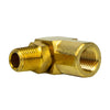Forney Industries Swivel, 90 Degree, 1/4 in MNPT x 1/4 in FNPT