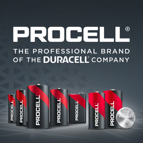 Duracell Procell Alkaline 9V Batteries