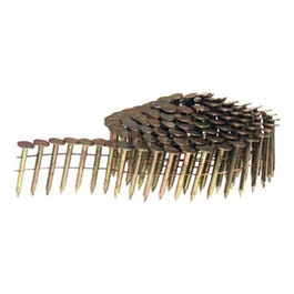 Coiled Roofing Nails, 1-In. x .120, 7200-Ct.