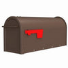 Franklin Post-Mount Mailbox, Venetian Bronze, Standard