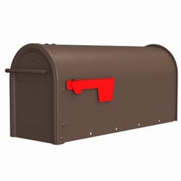 Franklin Post-Mount Mailbox, Venetian Bronze, Standard