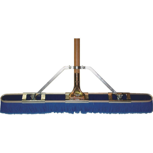 Bruske 29 In. W. x 65 In. L. Wood Handle Fine Sweep Push Broom