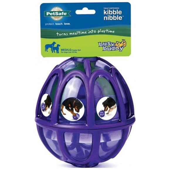 BUSY BUDDY KIBBLE NIBBLE FEEDER BALL