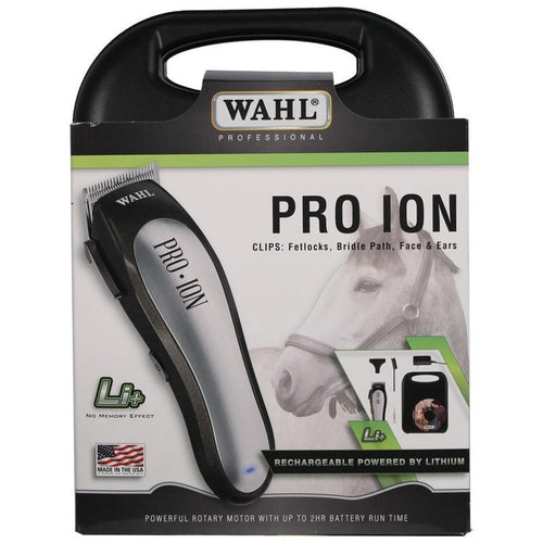 WAHL PRO ION RECHARGEABLE EQUINE CLIPPER (BLACK)