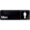 Hillman Group Men's Restroom Sign (3 X 9)